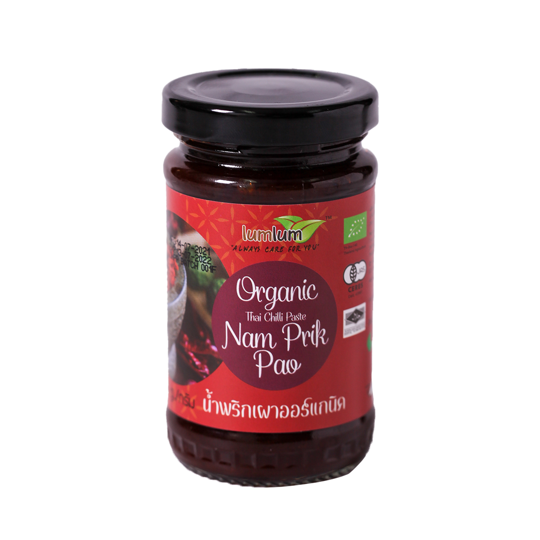 Lumlum Organic Thai Chili Paste (น้ำพริกเผา)